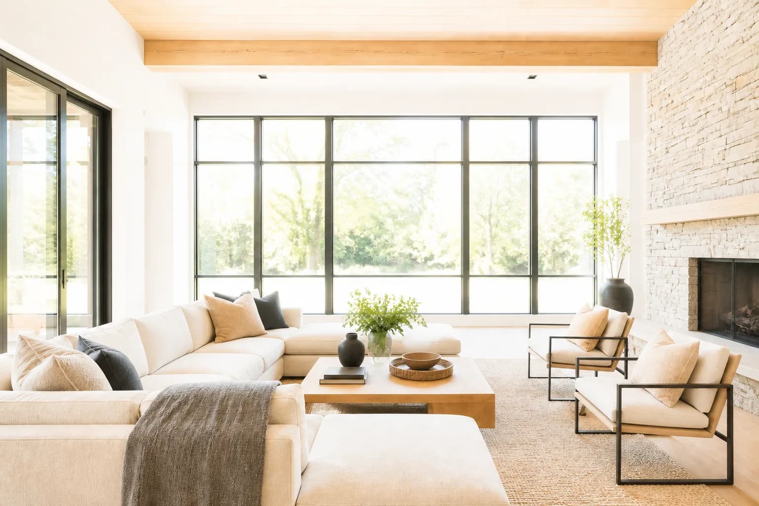 Illustrative high exposure revealing interior detail